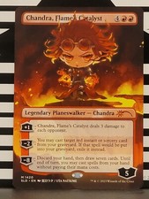MTG Secret Lair Chandra, Flame's Catalyst 1420 Mythic Borderless Non-foil Nm-M