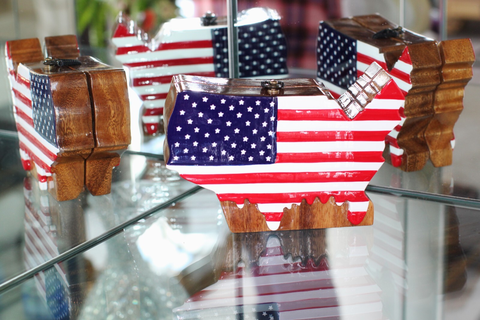 TIMMY WOODS POLITICAL RALLY FLAG AMERICA THE BEAUTIF… - Gem