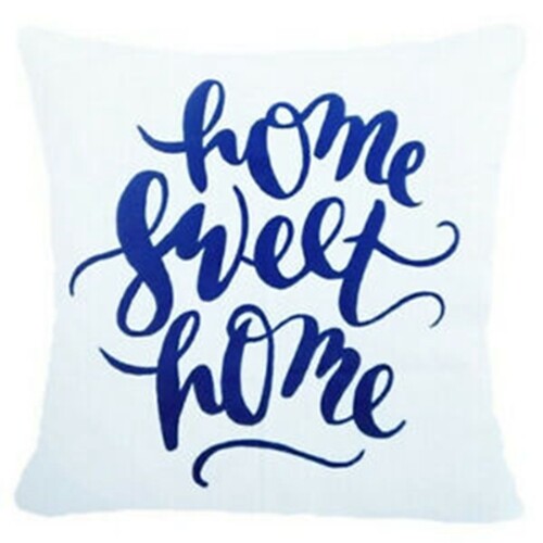 PILLOW COVER Navy Blue Velvet Boho Home Decor Decorative Bed Cushion Case 16x16" - Picture 7 of 19