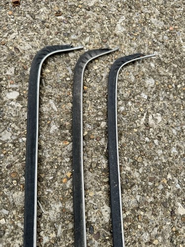 Vintage Lot 1956-1962 Corvette Window Runs w/ Felts C1 Vette GM 3762678 - Picture 6 of 11