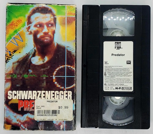 Vintage LOT of 6 (VHS) Predator Outbreak Con Air No Escape The Mummy Black Moon! - Picture 8 of 17