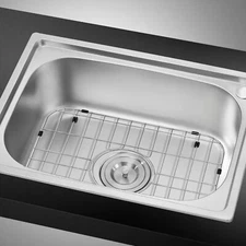 Sink Bottom Grid 40.64*31.75cm Centered Drain w/ Corner Radius 1-1/2" Protector