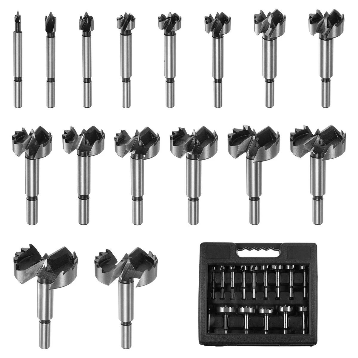 16pcs Forstner Bit Set 3 8