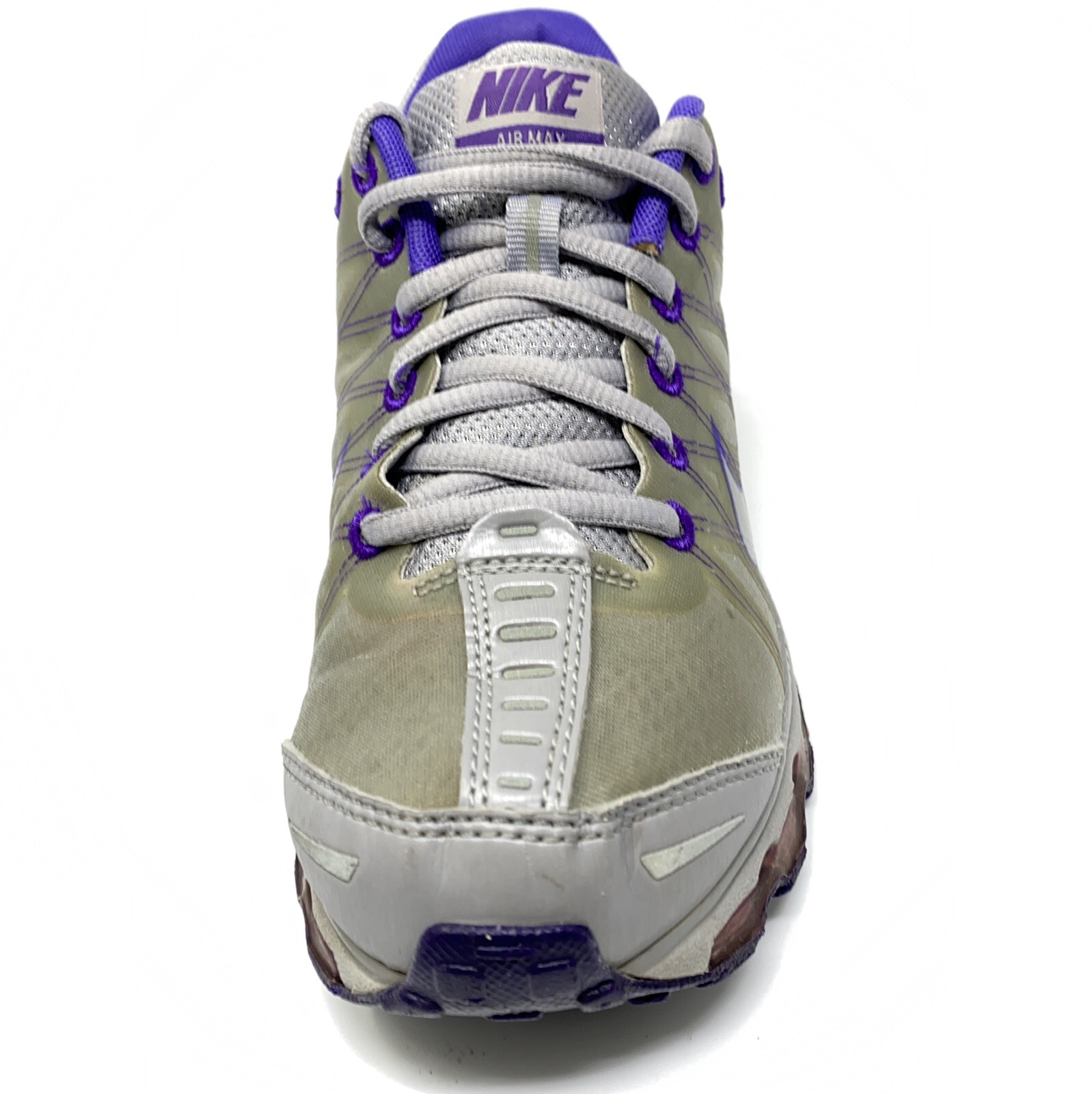 Nike Air Max 476784-050 Women's Running Shoes Sneakers Gray Purple Sz 7.5 M thumbnail 5