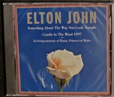 Elton John  SOMETHING ABOUT THE WAY YOU LOOK TONIGHT/CANDLE IN THE WIND NEW CD .