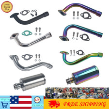 Upgrade Colorful Exhaust Muffler For Predator 196cc 212cc Go Kart Mini Bikes