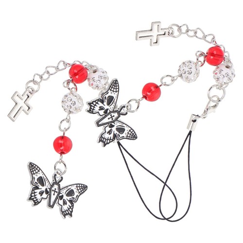 2 Pcs Mobile Phone Chain Camera Accessories Butterfly Strap - 第 1/12 張圖片