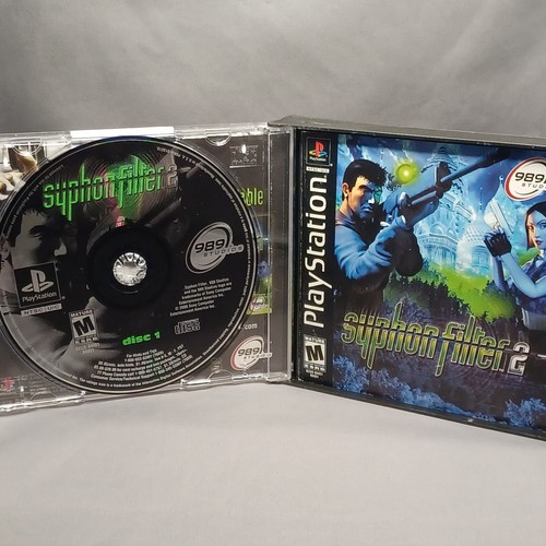 Syphon Filter 2 (Sony PlayStation 1, 2000) CIB! 2-Discs - Picture 4 of 6
