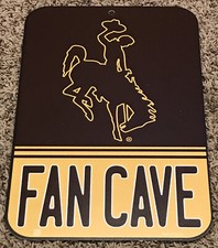 University of Wyoming Cowboys Wall Dorm Man Cave Sign 11x17