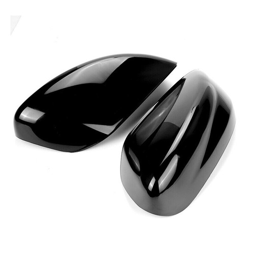 For 2013-2018 Nissan Altima 4dr GLOSS BLACK Mirror COVERS w/o Turn Signal HL - Bild 8 von 10