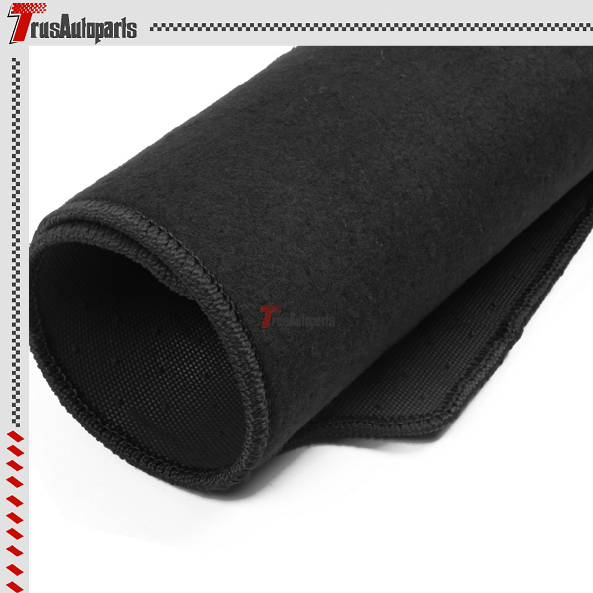 Fits 0920 Nissan 370Z 2Dr Black Nylon Floor Mat Car Carpets Front 2Pcs