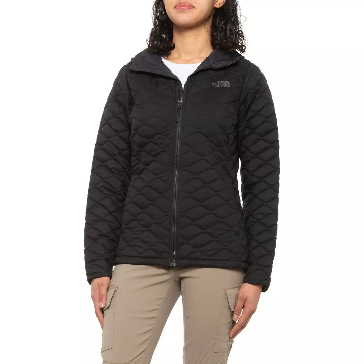 The North Face Women's Thermoball Hoodie Jacket Black