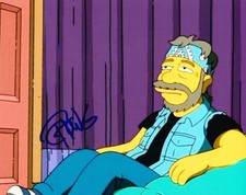 TOMMY CHONG SIGNED 8X10 PHOTO THE SIMPSONS CHEECH AND CHONG AUTOGRAPH COA B