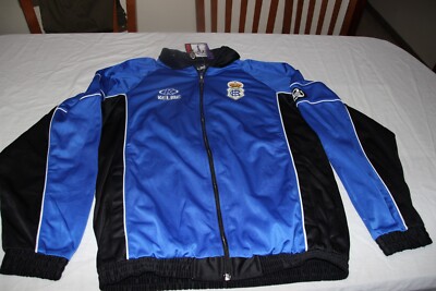 Vintage Official Tracksuit Top Recreativo Huelva Brand Kelme T/M
