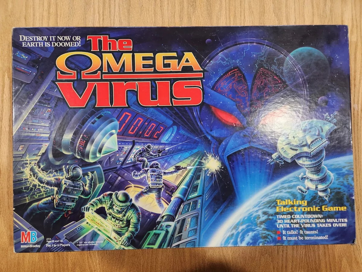 The Omega Virus Talking Electronic Board Game - READ