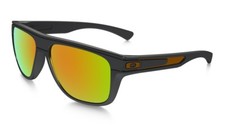 NEW Oakley - Toxic Blast Breadbox - Dark Grey / Fire Iridium Polarized OO9199-28