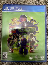 LEGO DC Supervillains - Sony PlayStation 4 (New in Box and Sealed)