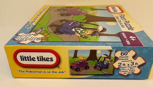 NEW Little Tikes (4+years) 60 Piece Floor Puzzle - “Policeman Is On The Job” - Picture 2 of 6