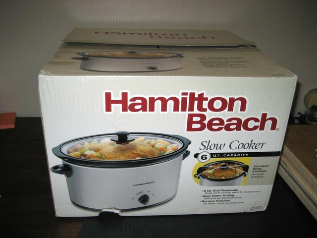 Hamilton Beach 33167 6 Qt Slow Cooker For Sale Online Ebay