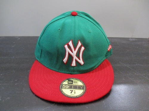 New York Yankees Hat Cap Fitted Mens 7 