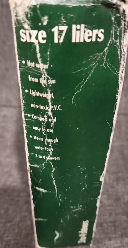 Texsport Jumbo Camp Ducha 4.5 Galones Portátil Exterior Solar Senderismo Mochilero Foto 4 de 4