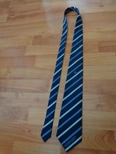 MEN'S ORIGINAL JCB TIE COLLECTORS WORKWEAR UNIFORM WORK BLUE / WHITE / PURPLE