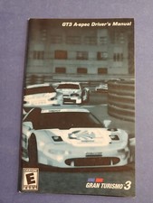 GRAN TURISMO 3 - Playstation 2 PS2 Authentic Manual Only