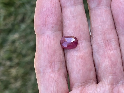 GIA Certified Natural Ruby Oval Cut Loose Gemstone 3.09 Carat - Picture 13 of 16