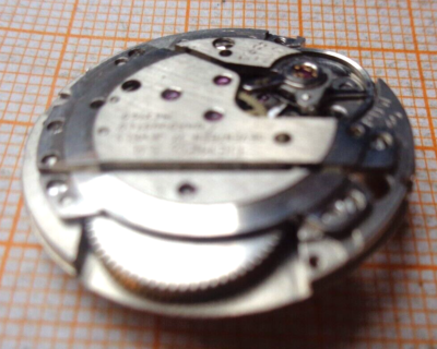 Vintage Handaufzug Werk Kienzle PUW 560 defekt Unruhe OK Teilewerk