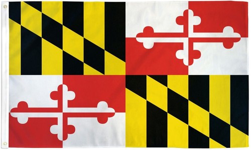 Maryland 3x5ft Poly - Statehood Flag of Maryland State for Outdoor Display - 第 1/4 張圖片
