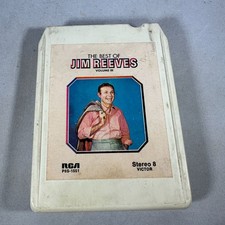 The Best Of Jim Reeves Volume III 8-Track RCA 1969 Country Music Collection