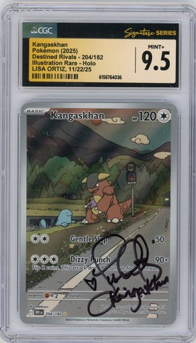 Kangaskhan graded CGC 9.5 for sale on eBay