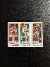 1980-81 Topps #100 / 201 / 225 Tom Owens / Jack Sikma / Purvis Short.