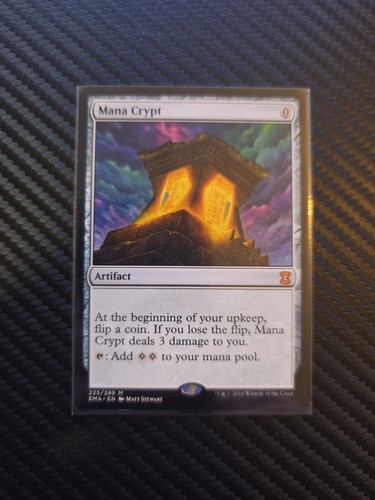 Magic: The Gathering Mana Crypt Card MTG