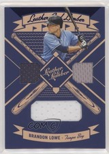 2019 Panini Leather & Lumber and Triple Relics Blue Brandon Lowe #LLT-BL 0q1p
