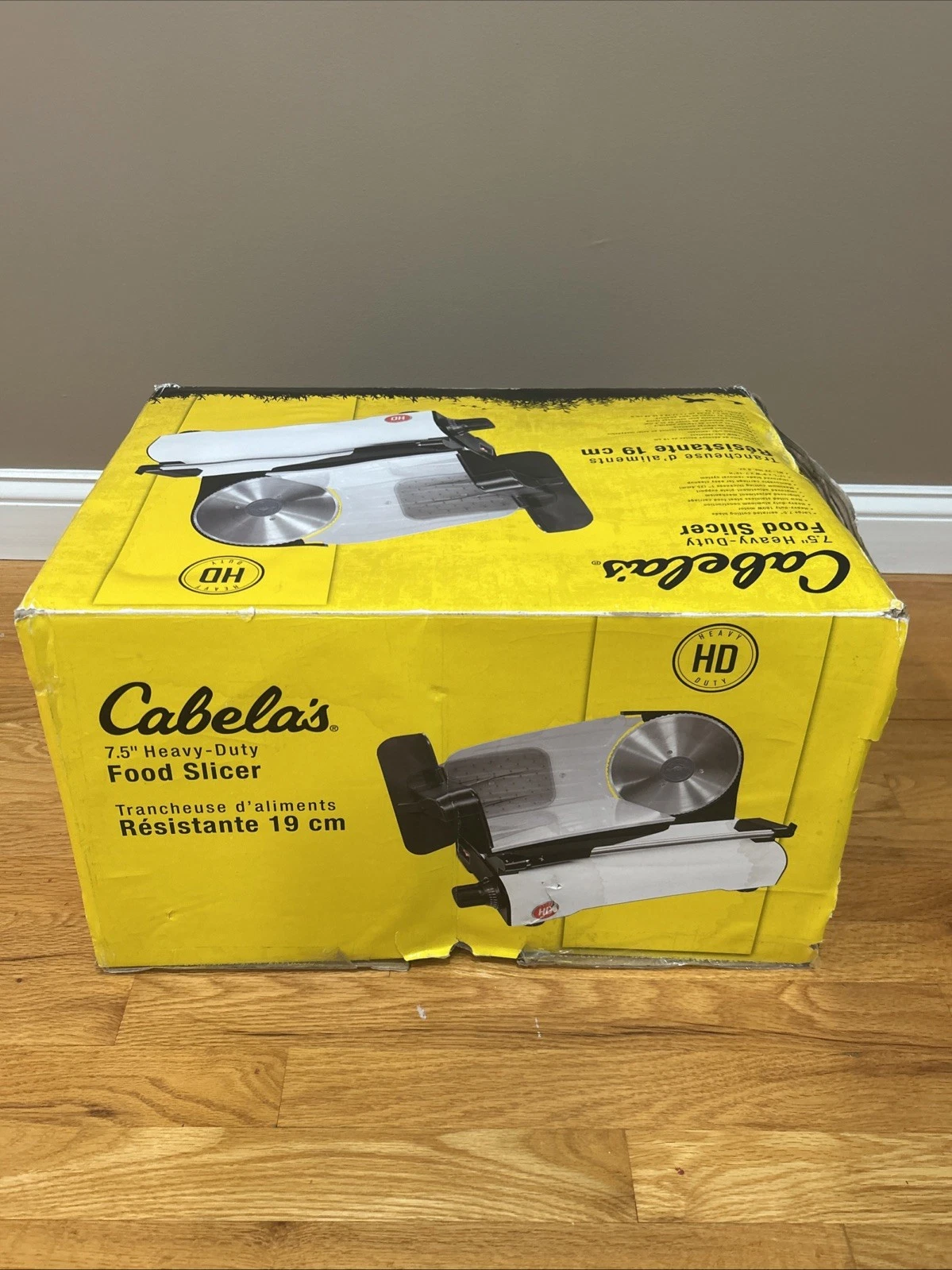 Cabela's HD HEAVY DUTY 7.5" Exclusive Food Slicer 180 Watt NEW - product detail image 7