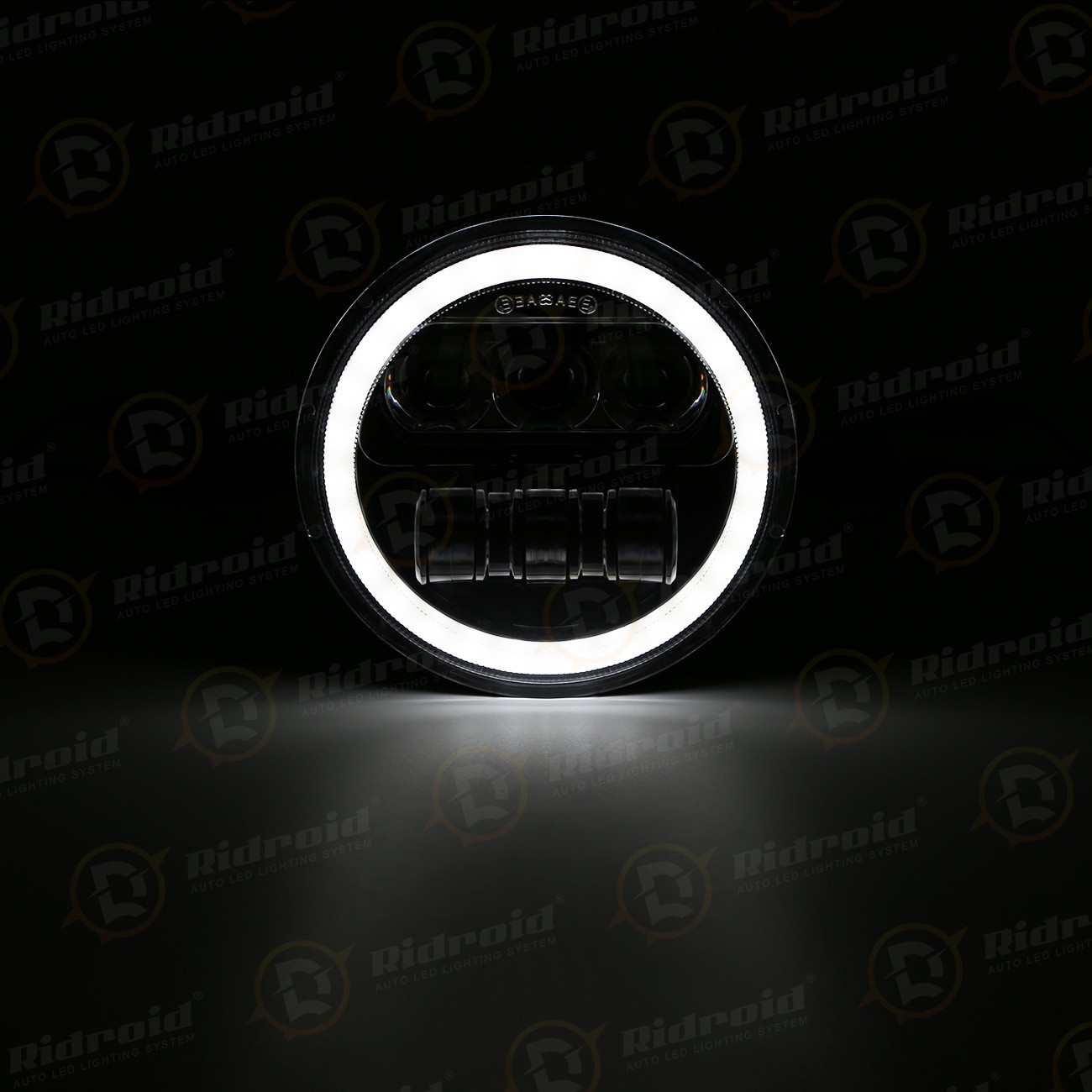 Hot 80W 5.75" LED Headlight for Harley Dyna Super Wide Glide Low Rider Sportster