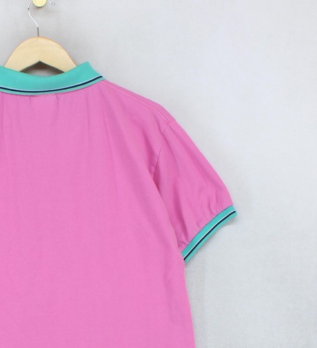 Polo Lacoste Mujer Talla 16 Rosa Manga Corta Algodón - Imagen 12 de 15