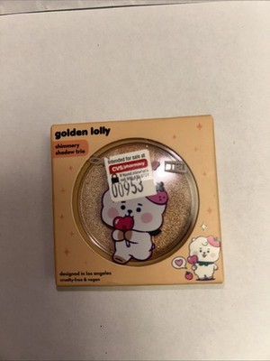 The Crème Shop BT21 Baby RJ Ultra-Pigmented Eyeshadow Trio - Golden Lolly