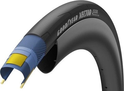 Goodyear Vector 4Seasons Tire 700x28C Folding Tubeless Ready 120TPI Black