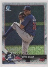 2018 Bowman Chrome Prospects Mega Box Mojo Refractor Bryse Wilson #BCP135 0rm6
