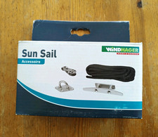 WindHager Sun Sail Seilzugset f&uuml;r Sonnensegel Neu OVP