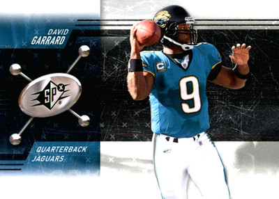 2009 SPx #24 David Garrard Jacksonville Jaguars