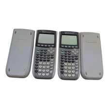 2 - Used Texas Instruments  TI-84 Plus Silver Edition - Tested And Working