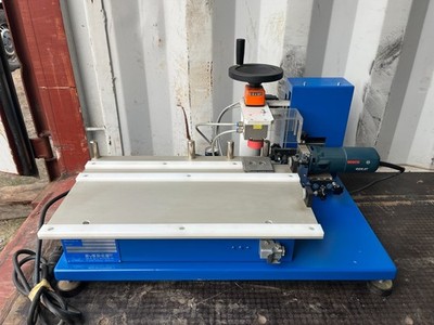 MHF Maschinen Rietberg   Knurling/Forming Machine with Bosch GGS 27   NEW   Industr