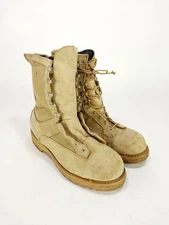 Addison US Army Goretex Lined Military Combat Boots Vibram Sole Desert Tan 11.5R