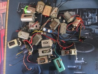 SCALEXTRIC & OTHERS MOTORS JOB LOT REPAIRS SPARES PARTS