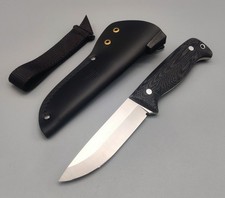 Peltonen Knives Messer Puukko M07 Ranger Bushcraft Micarta Black 14C28N Stahl