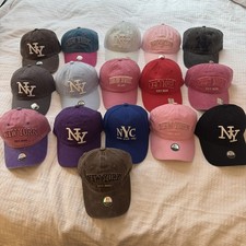 Vintage NYC New York City Baseball Cap -Adjustable Cotton Hat Multiple Colors