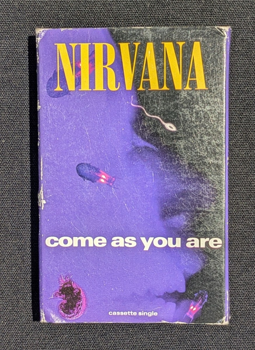 Nirvana (US) 1992 ~ Come As You Are ~ Cassette Tape (Single